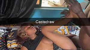 BTS Pretty Face Takes Big Black Monster Cock Quickie Fuck!