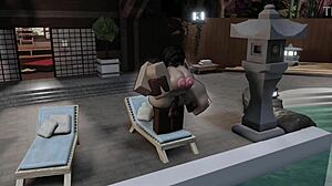 i hooked up with my latina milf teacher by the pool