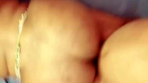 Retro Tight Pussy Pounded in Classic Blue Film Action