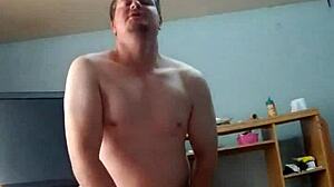 MILF Sucks Young Stud's Cock Then Takes Doggystyle Creampie in Homemade Action
