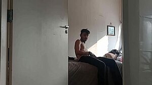 Gym Sneak Peek: Blonde's Clothes Get Sniffed by Hidden Cam Perv!