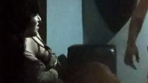 UNKNOWN DUDE BURSTS IN AND GROPE MY LATINA WIFE ASS IN HOTEL