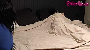 What are you doing in my bed stepson? Now fuck your stepmom's big ass!