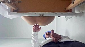 Cuckold Groom Watches Doctor Pound Blindfolded Bride Hard!