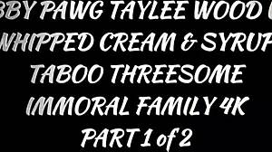 dan and matt eat taylee's czech pussy during budapest lockdown