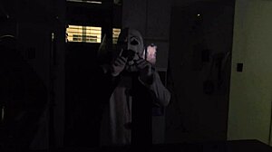 terrifier hooks up with natalia alvarado halloween night