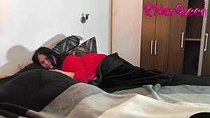 thief breaks in and pounds my unsuspecting stepmom's tight holes