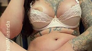 rachell miranda guides your hand for brazilian tattooed solo masturbation tease
