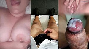 Ex-Girlfriend Teases Tits at Home Until I Cum Hard