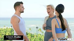 Sandra Lyd's secret anal with married man at wedding