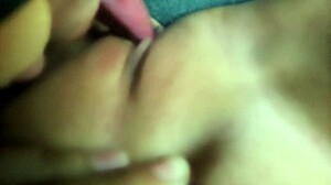 Sweet Thai Teen's Leaked Pussy Lick