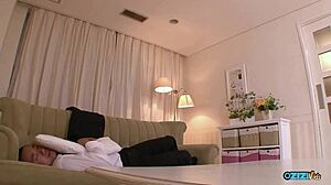 Glasses Big-Tit Bitch Sparks Monster Cock Throbs