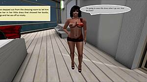 i wear the horns again in this cheating pregnant wife cuckold comic creampie story part 3