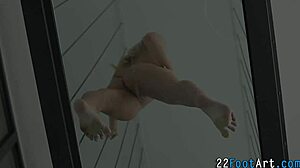 kinky babes tease with toes before hot footjob cumshot explosion