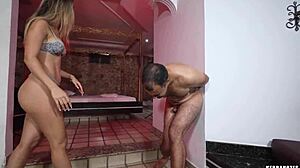 want estrella to kick and explode your balls hard?