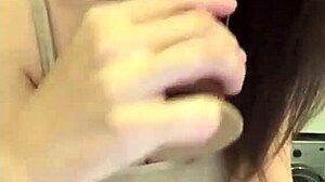 stepmom's milky tits suck dick while showing swollen pussy up close