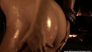 sexy mature asian brunette dances revealing her tempting curves slowly