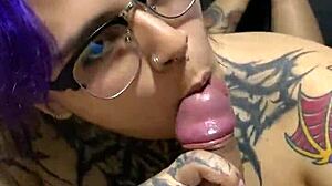 Le Chupo La Verga A Mi Vecino Goth Curvy Hasta Que Se Corre Sloppy