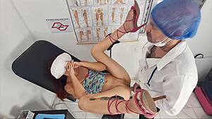 Unfaithful Wife Bangs Gynecologist As Cuck Waits Outside