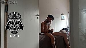 Gym Sneak Peek: Blonde's Clothes Get Sniffed by Hidden Cam Perv!