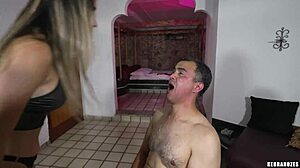 want estrella to kick and explode your balls hard?