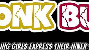 girl's chubby yoga ass heats up on bus ride