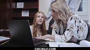 Does freeuse boss own his milf employees completely?