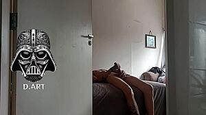 Gym Sneak Peek: Blonde's Clothes Get Sniffed by Hidden Cam Perv!