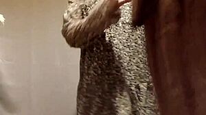 i'm chained french slave flashing tits in public streets for master