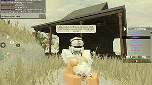 She bends over for big ass anal and titty deepthroat ride