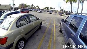 Ava Taylor loves money and hardcore street teen action with Titan