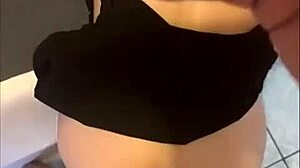 Hotwife sends cuckold homemade videos of banana play monster cock group pounding tight latina pussy