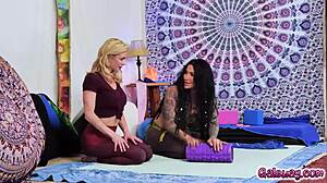 jenevieve hexxx licks and tribs flexible pierced milf serene siren pussy