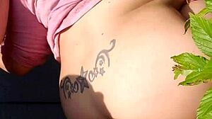hey watch this bbw latina choke gag outdoor deepthroat blowjob
