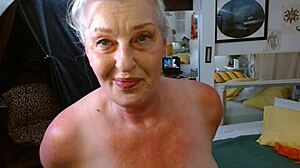 WOW, DAWNSKYE1962'S AUGUST PANTY PARADE FLASHES CURVY BODY AND FUZZY PUSSY FOR YOU!