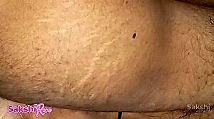 Cum blasts Indian village girl's face after hard fuck