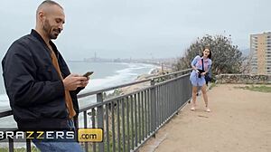 Exhibitionist Jada Sparks Takes Tourist Jordi's Monster Cock Public Doggystyle Pound