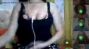 pregnant indonesian arab teen masturbates solo on camfrog