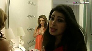 girls night out turns into wild orgy in bed with monster cocks 😍