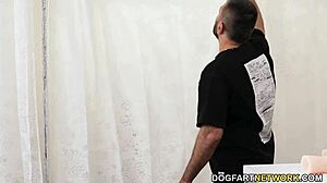 Will busty ella knox swallow big black cocks at gloryhole?