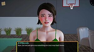 My New Family 343 Unleashes Brunette Amateur Tits Game