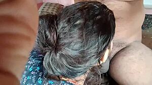 indian mommy bathing huge tits cum splash on face slap