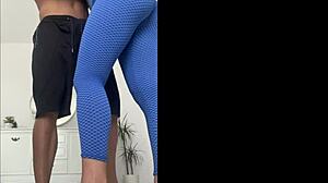 coach, your cock got so hard watching my big ass stretch these tight yoga leggings right?