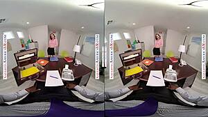 Kenzie's Naughty Office Fuck with Deepthroat Blowjob Cum Swallow and Titty Play