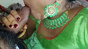 newlywed indian wife begs for spit lube in first time dirty fuck