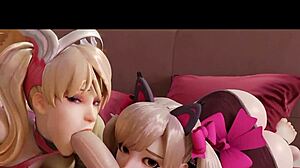 i can't get enough of mercy's hot body in this steamy compilation