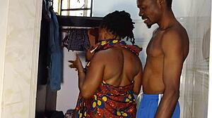 Young Boyfriend Pounds Lazy Wife Monster Cock