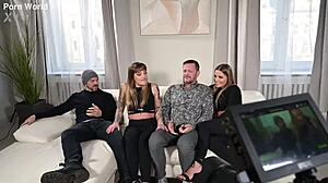 Scorned Eveline and Silvia Dellai Demand DP Gangbang Fury!