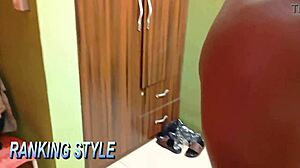 hey this big black cock got my curvy ass wet and ready
