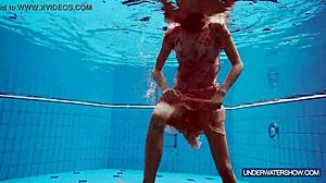 Martina's Hot Croatian Bikini Tease Turns Public Pool Wild